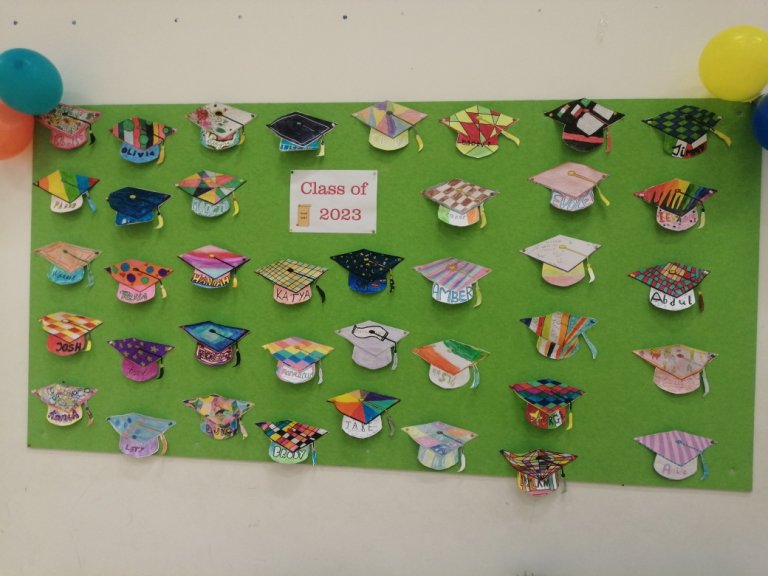 6th class Graduation – Ms. Dwane, Ms. Slattery and Ms. Conroy