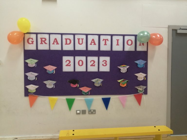 6th Class Graduation- Mr. Meade and Ms. Phelan