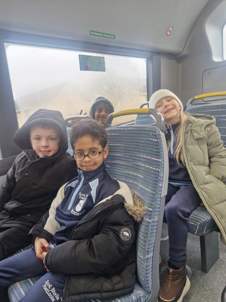 Green School Bus Trip