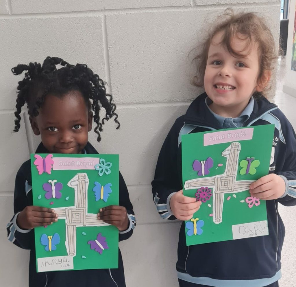 Junior Infants Brigid's Day crosses