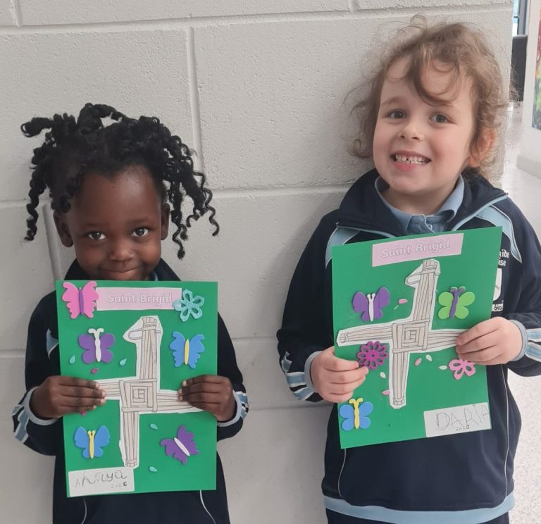 Junior Infants Brigid's Day crosses
