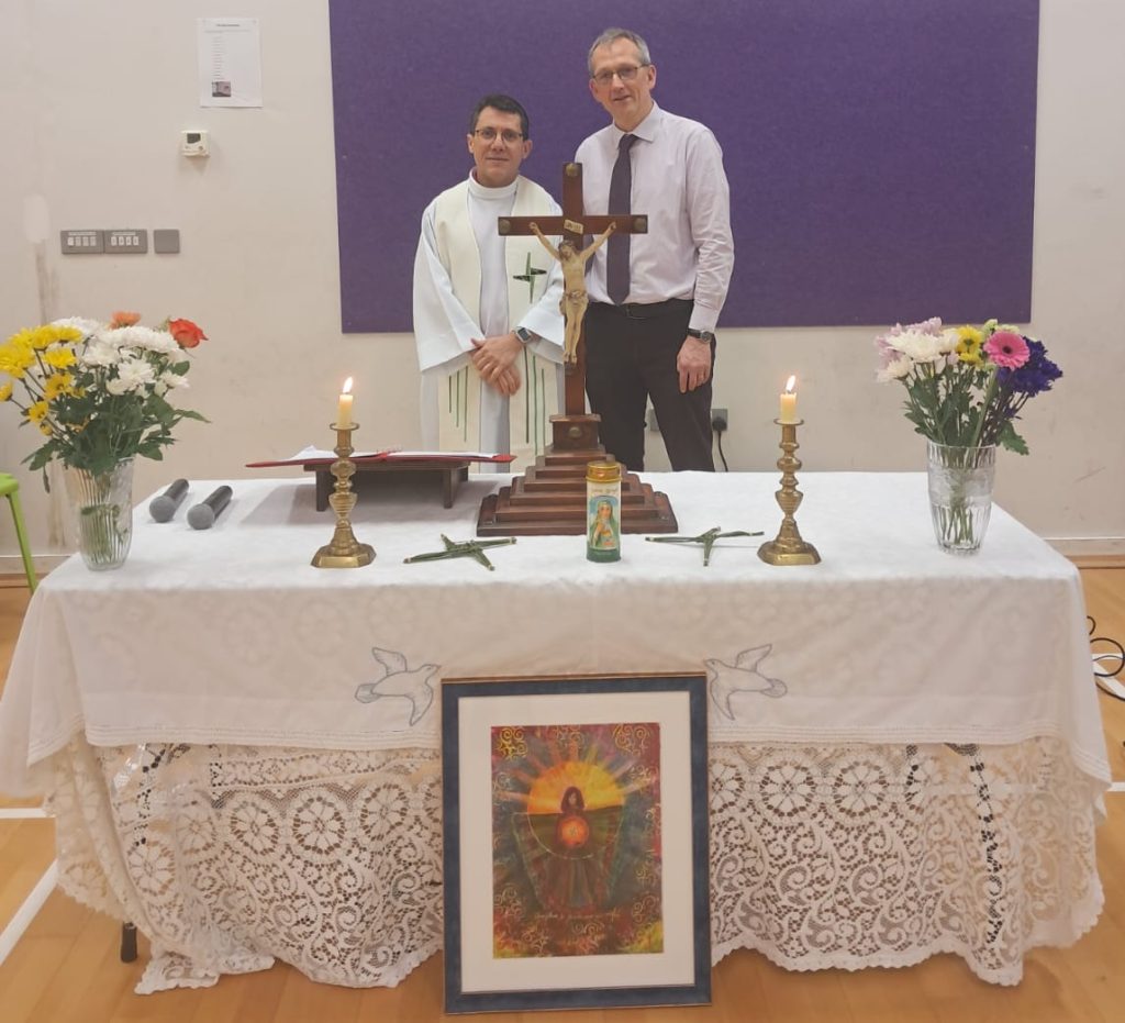 Fr. Adriano and Mr McEvoy