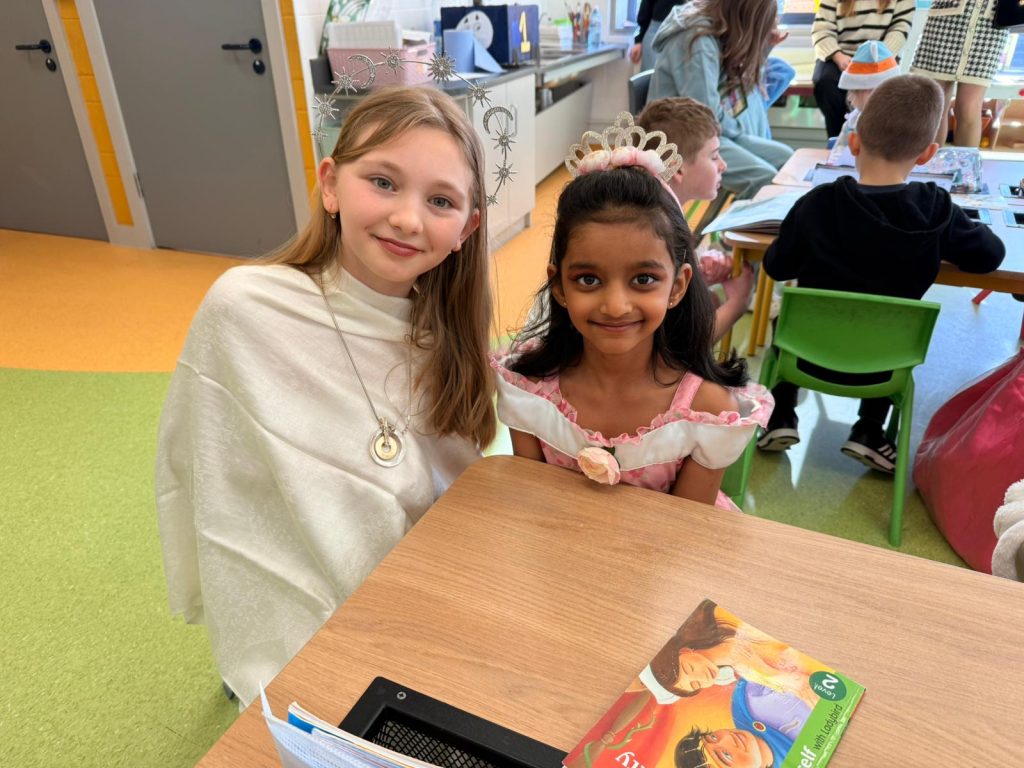 Buddy Reading - World Book Day in Senior Infants