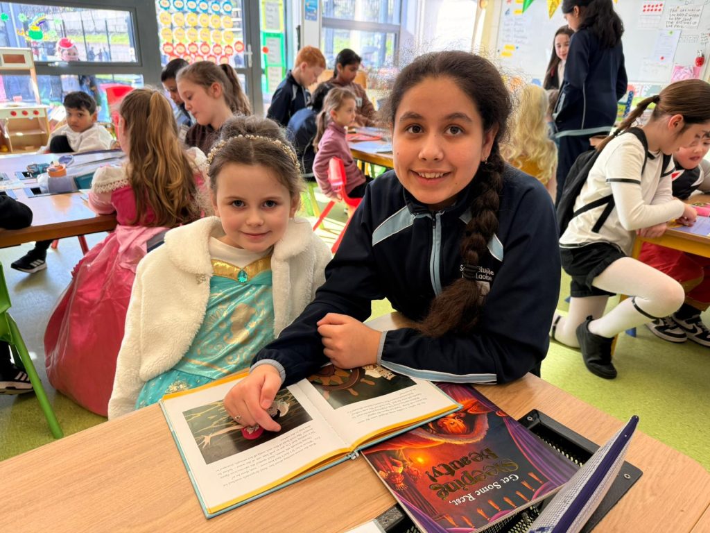 Buddy Reading - World Book Day in Senior Infants