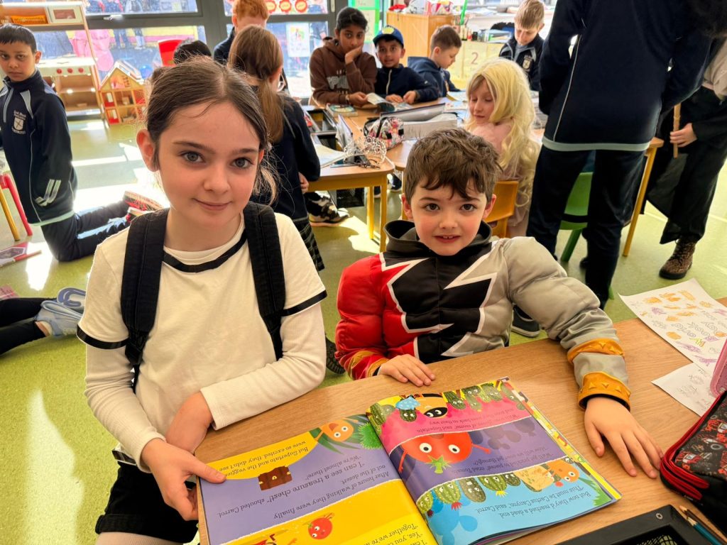 Buddy Reading - World Book Day in Senior Infants
