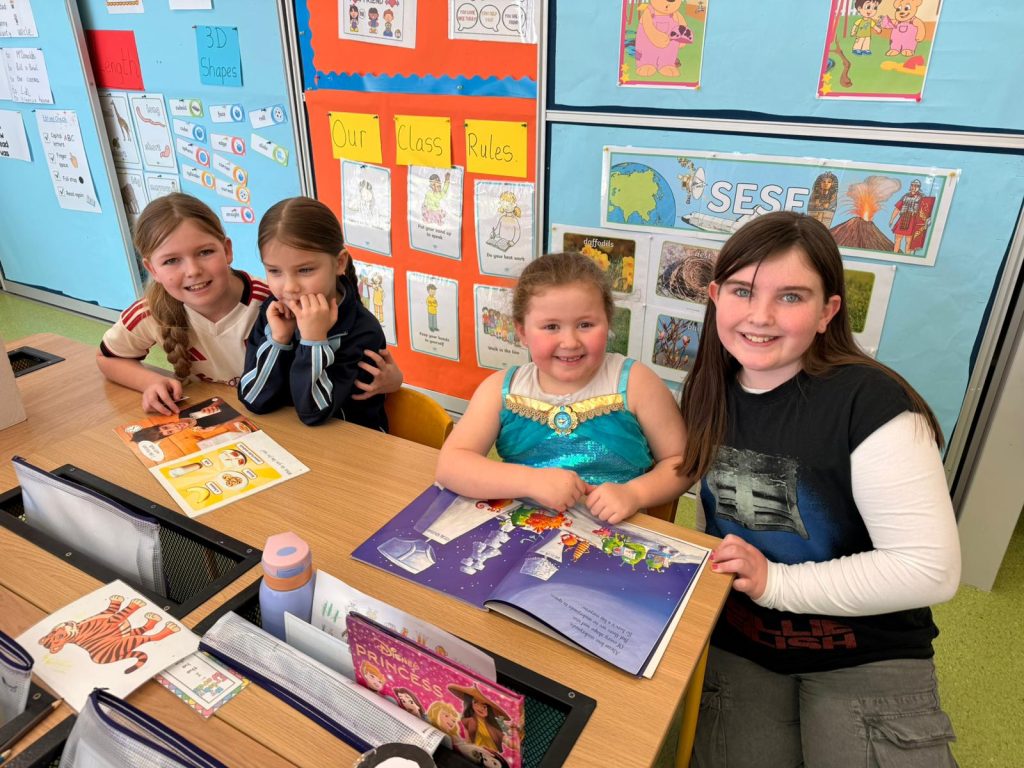 Buddy Reading - World Book Day in Senior Infants