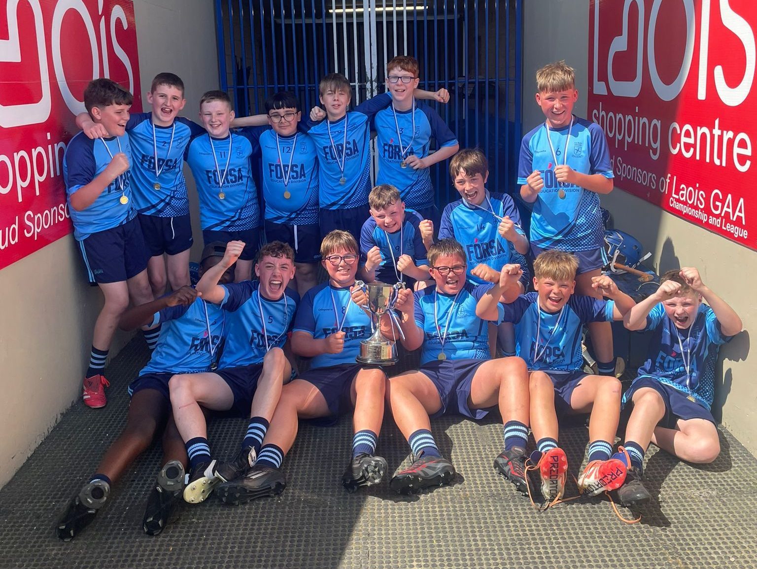 Boys Hurling Team Champions