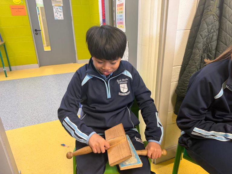 5th class weaving workshop – Ms Dwan