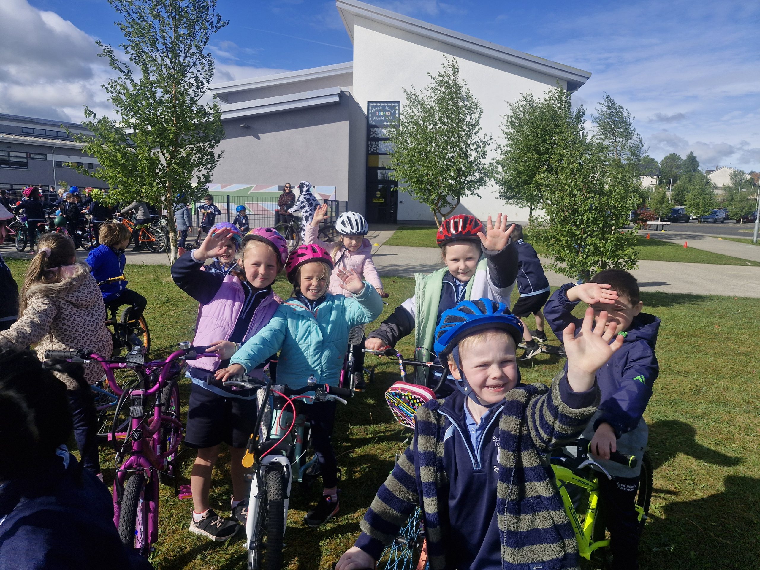 Ms Lanigan's Class - Bike Day