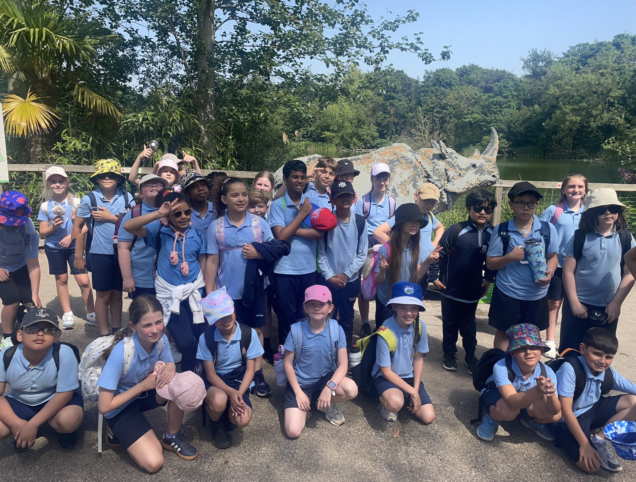 3rd Class at the zoo
