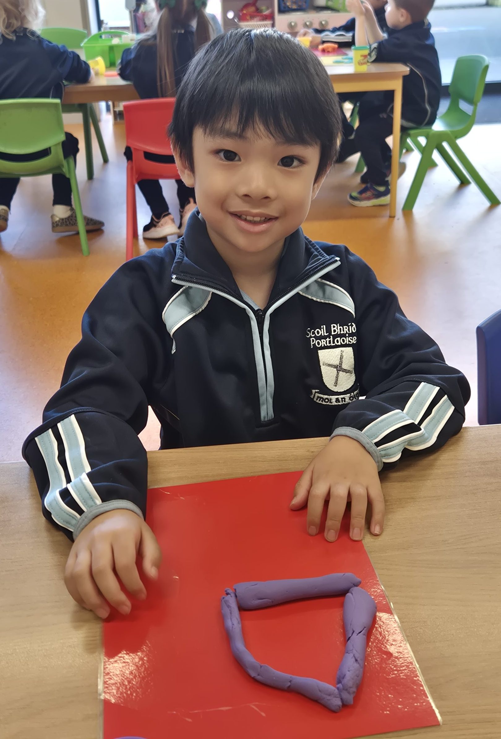 3D Shapes with play-doh